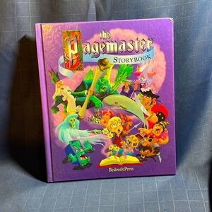 VTG 1994 Bedrock Press ‘The Pagemaster Storybook’ hardcover children’s book